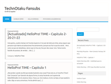Tablet Screenshot of fansub.technotaku.com