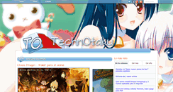 Desktop Screenshot of anime.technotaku.com